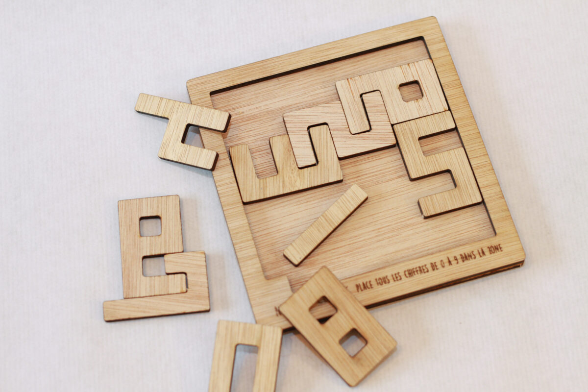 Numerus Clausus - un casse tête en bois fabriqué en France