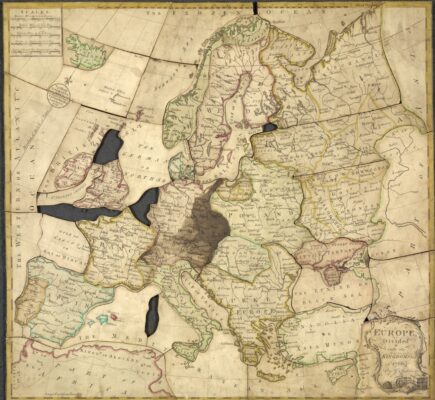 Histoire du puzzle — John Spilsbury, cartographe et inventeur du puzzle en bois en 1766