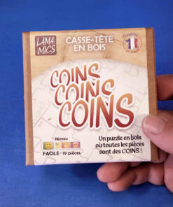 Coins Coins Coins – Le puzzle où toutes les pièces sont des COINS ! - Mini [PRECOMMANDE]