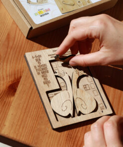 Alternative view of Casse-tête en bois : Petit Escargot