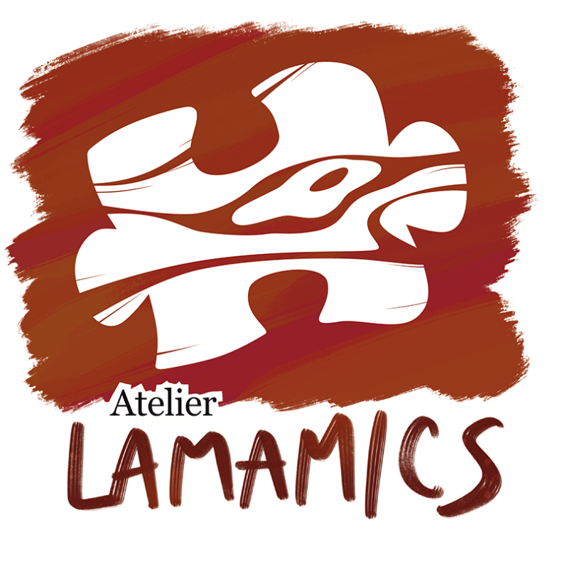 Lamamics - logo 2026 - atelier de fabrication de puzzles en bois fabriqués en france