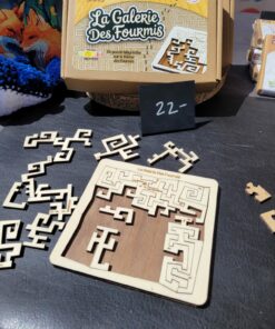 puzzle la galerie des fourmis - fabrication francaise, création originale