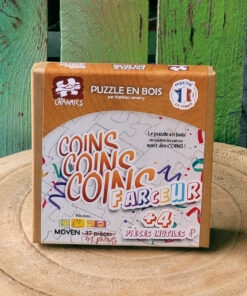 Coins Coins Coins Farceur - le puzzle qui n'a que des coins... et des pièces en trop !