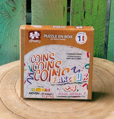Coins Coins Coins Farceur - le puzzle qui n'a que des coins... et des pièces en trop !
